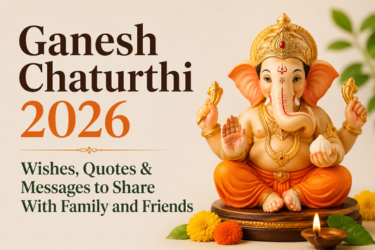 Ganesh Chaturthi 2026 greetings and wishes
